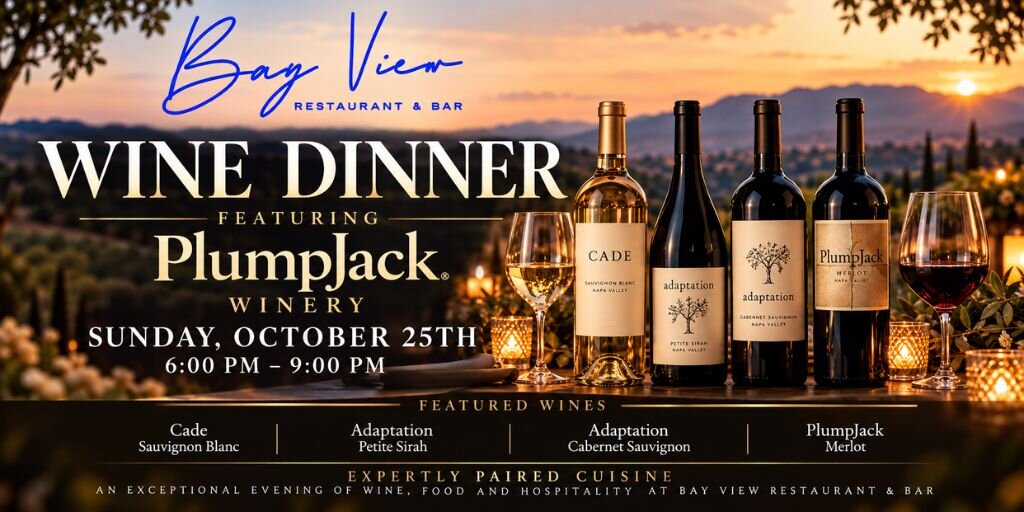 PlumpJack Estate Wine Dinner  Banner