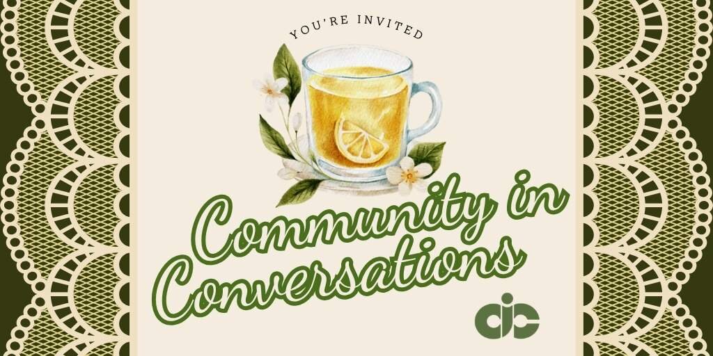 Community in Conversations Banner