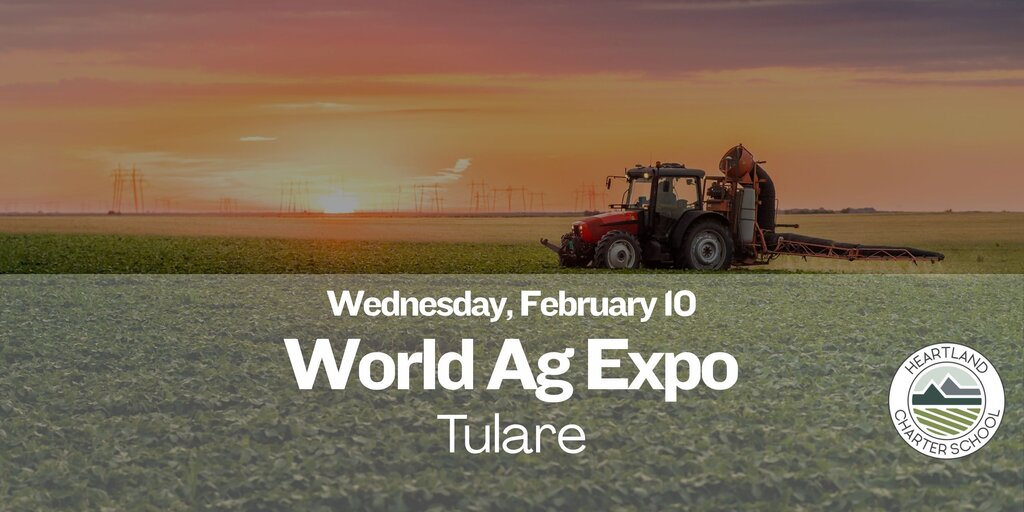 World Ag Expo- Heartland Charter School Banner