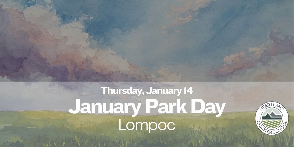 January Park Day- Heartland Charter School Banner