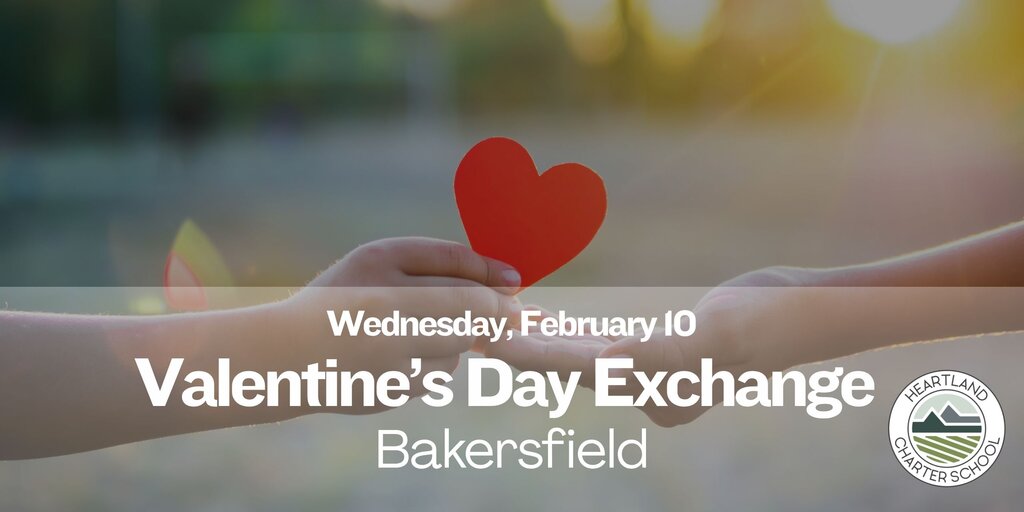 Valentine’s Day Exchange- Heartland Charter School Banner