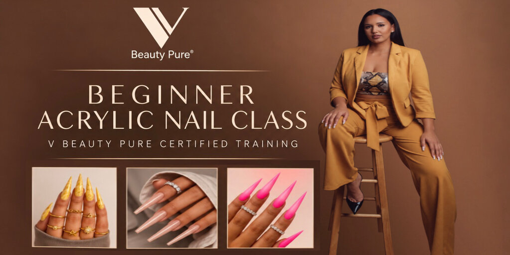Beginners acrylic training  Banner