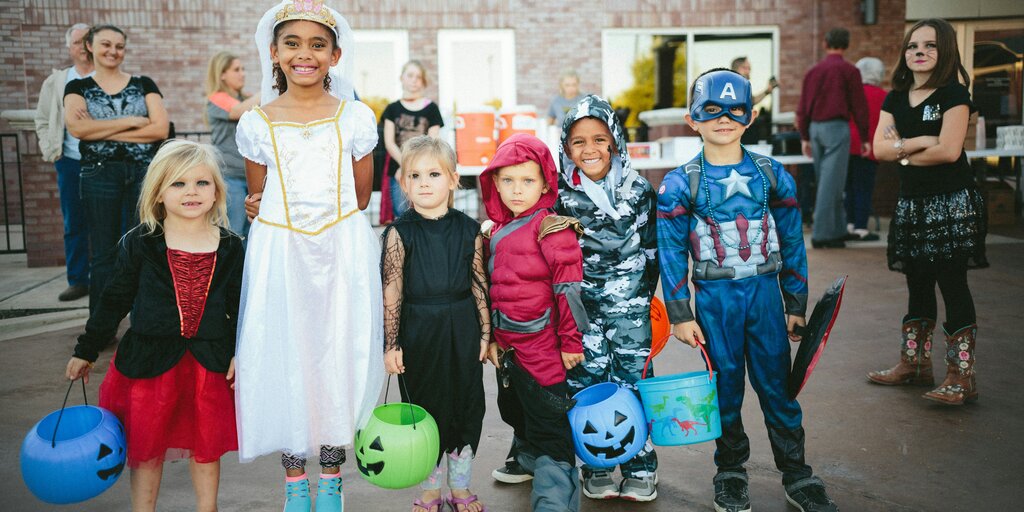 Halloween Village Trick-or-Treat Trail    Banner