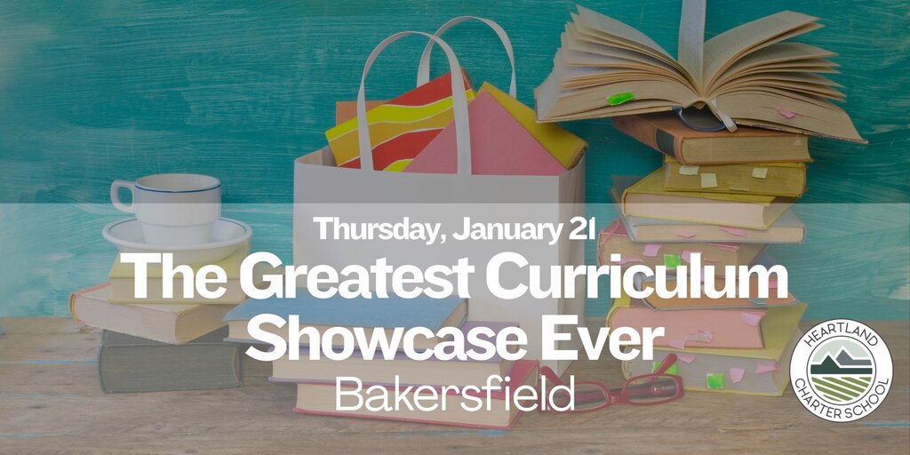 The Greatest Curriculum Showcase Ever- Heartland Charter School Banner