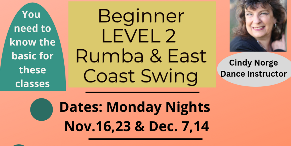 Beginner Level 2 - Rumba Class- November 2026 Banner