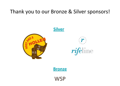 Bronze and Silver Sponsorship