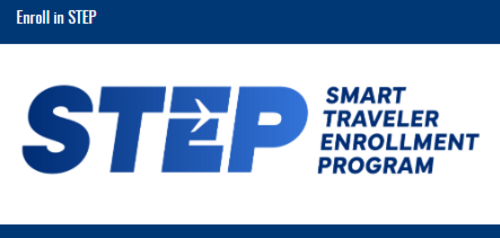 Smart Traveler Enrollment Program (STEP) logo