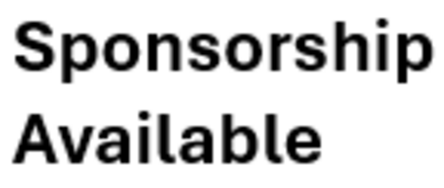 Sponsorship is available logo