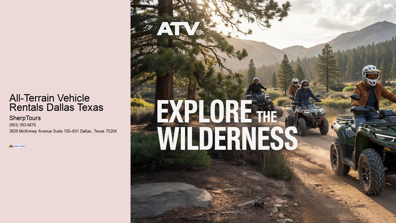 All-Terrain Vehicle Rentals Dallas Texas