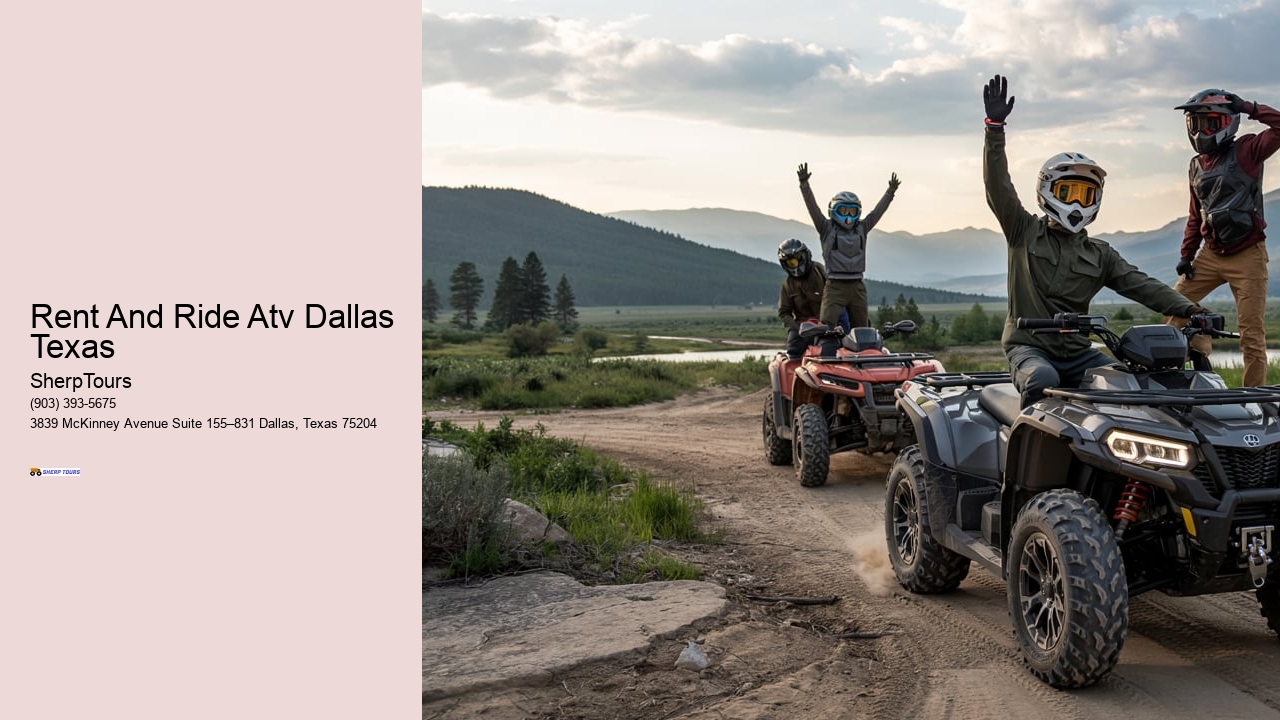 Rent And Ride Atv Dallas Texas