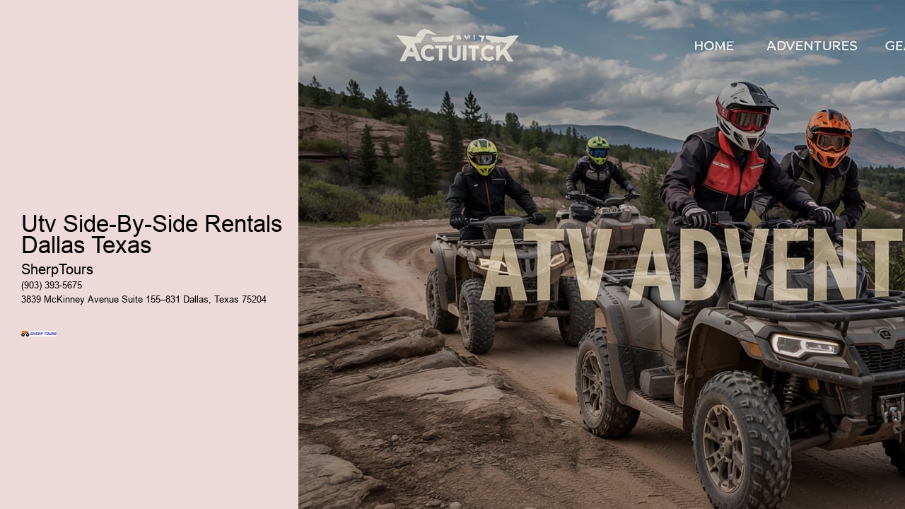 Utv Side-By-Side Rentals Dallas Texas