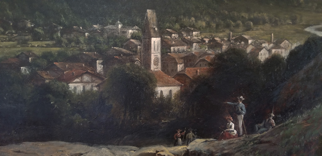 "Bavarian Alps" Detail