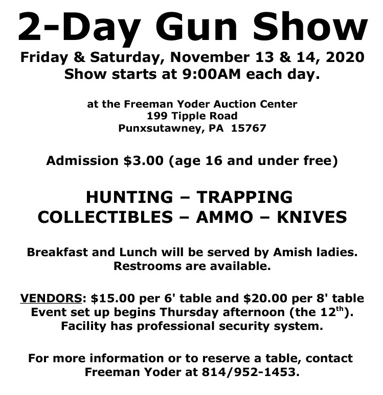 Gun Show Flyer Image
