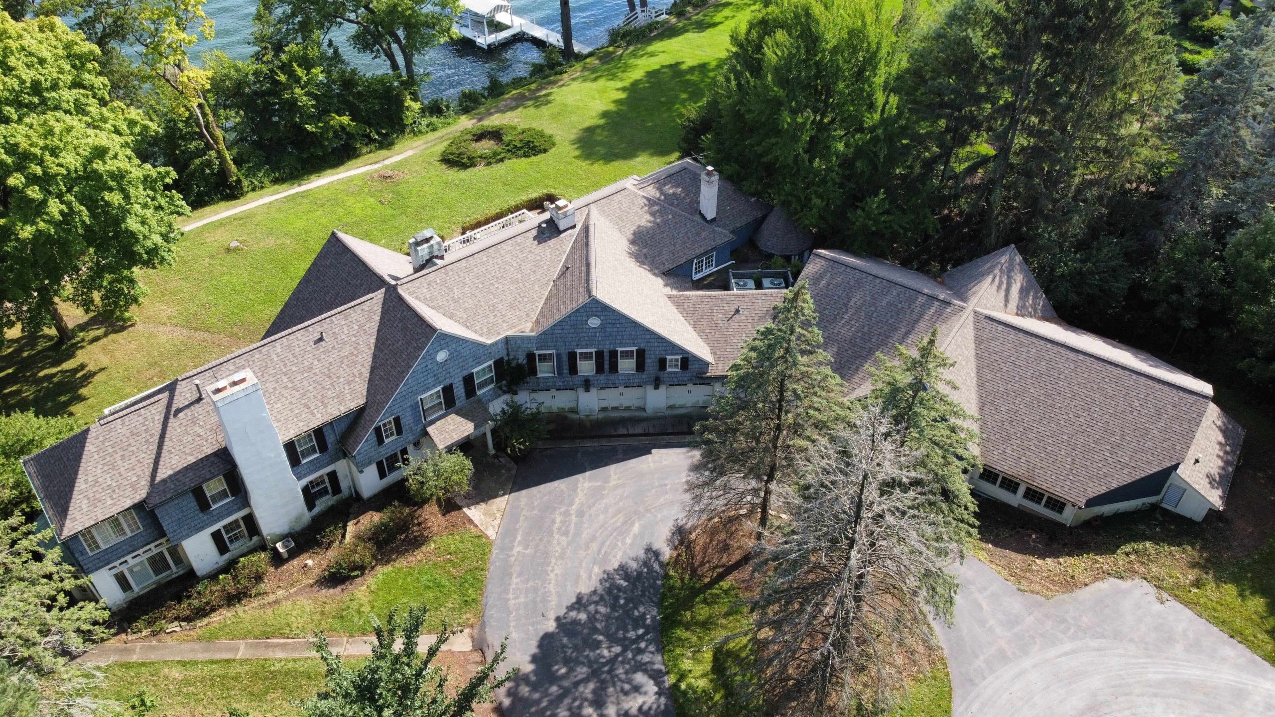 Online Auction Lake House Estate, 619 Cedar Point Dr, Williams Bay, WI