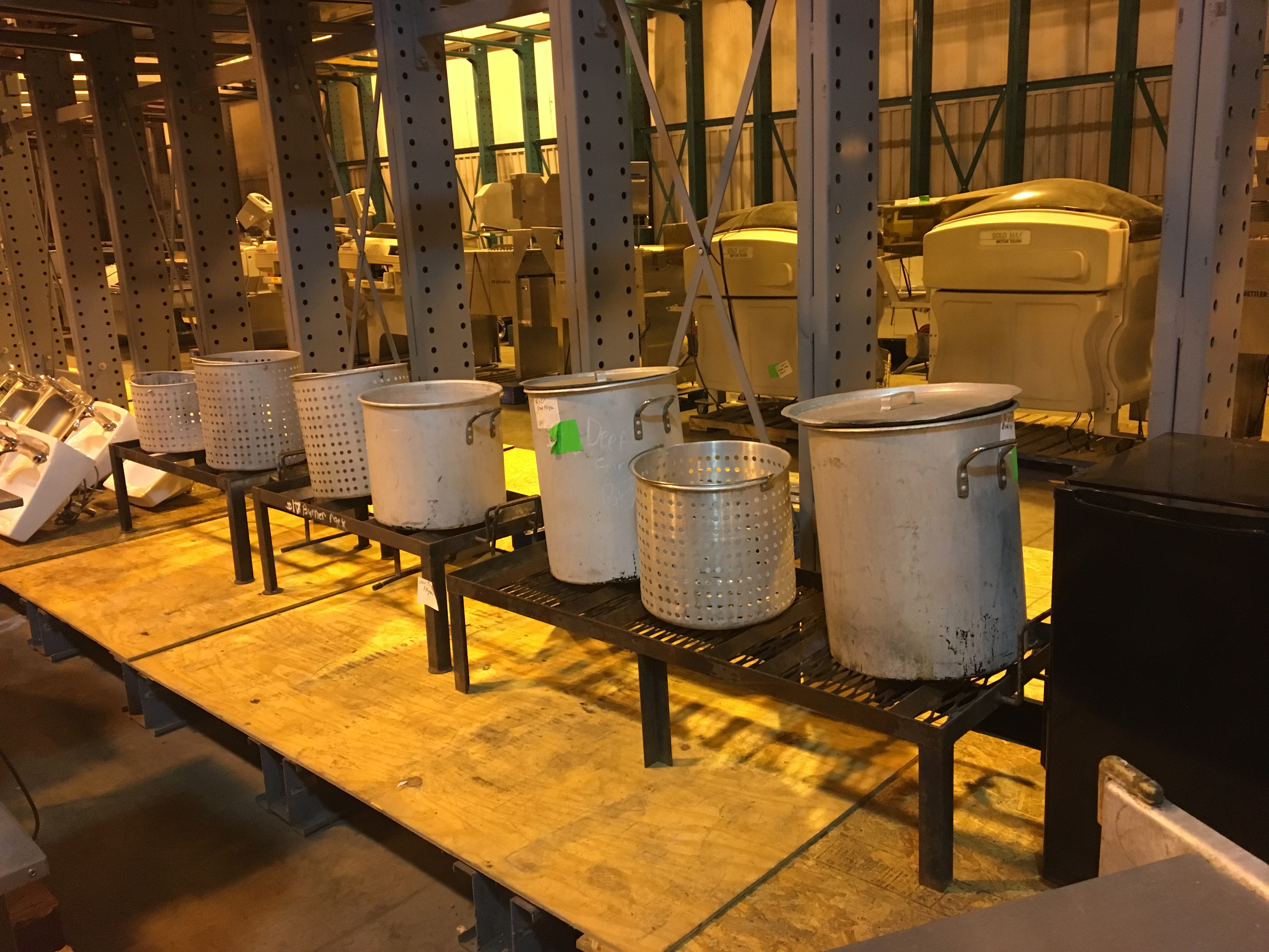 Day 1 Food Service Equipment Warehouse Auction Key Auctioneers