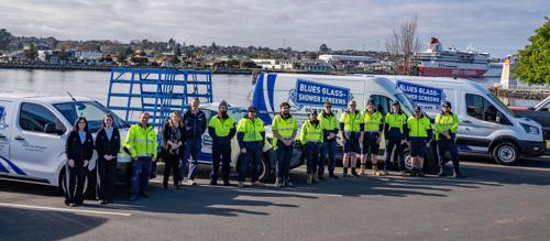 BLUES GLASS - SHOWER SCREENS