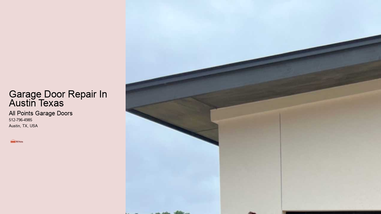 Garage Door Repair In Austin Texas 
