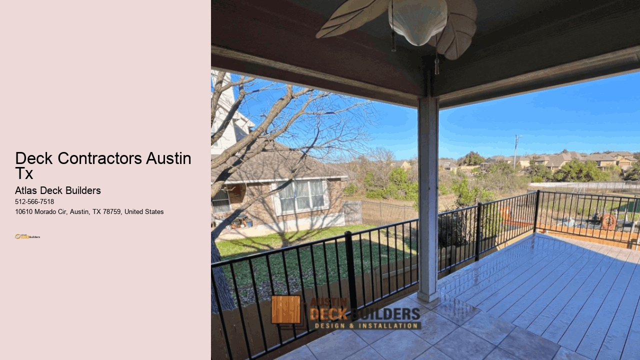Deck Contractors Austin Tx