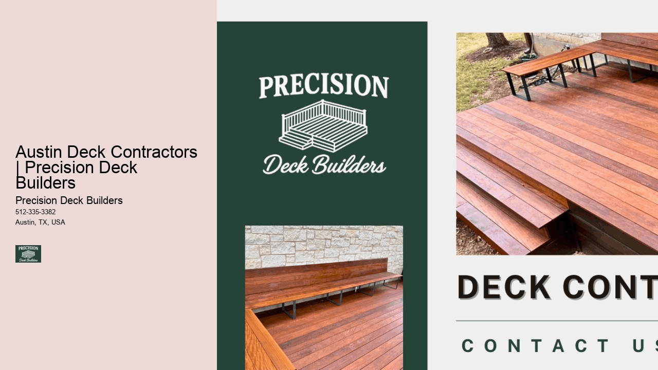 Austin Deck Contractors  | Precision Deck Builders