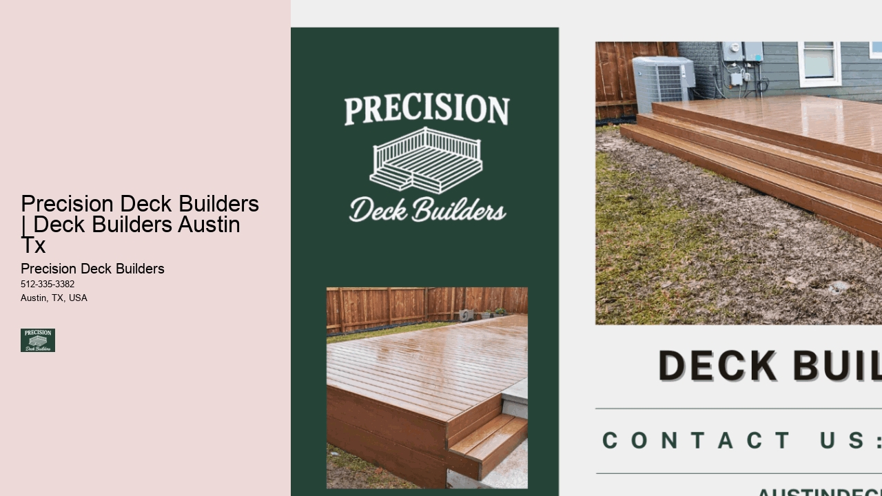 Precision Deck Builders | Deck Builders Austin Tx