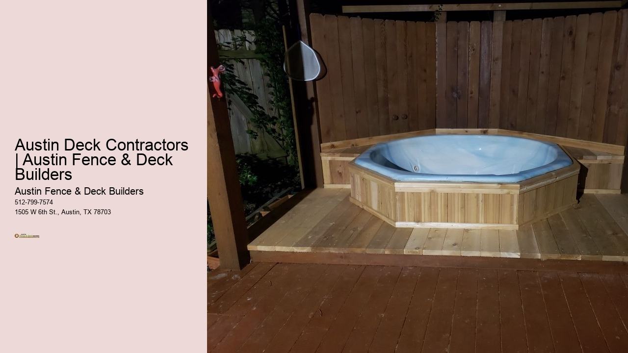 Austin Deck Contractors | Austin Fence & Deck Builders