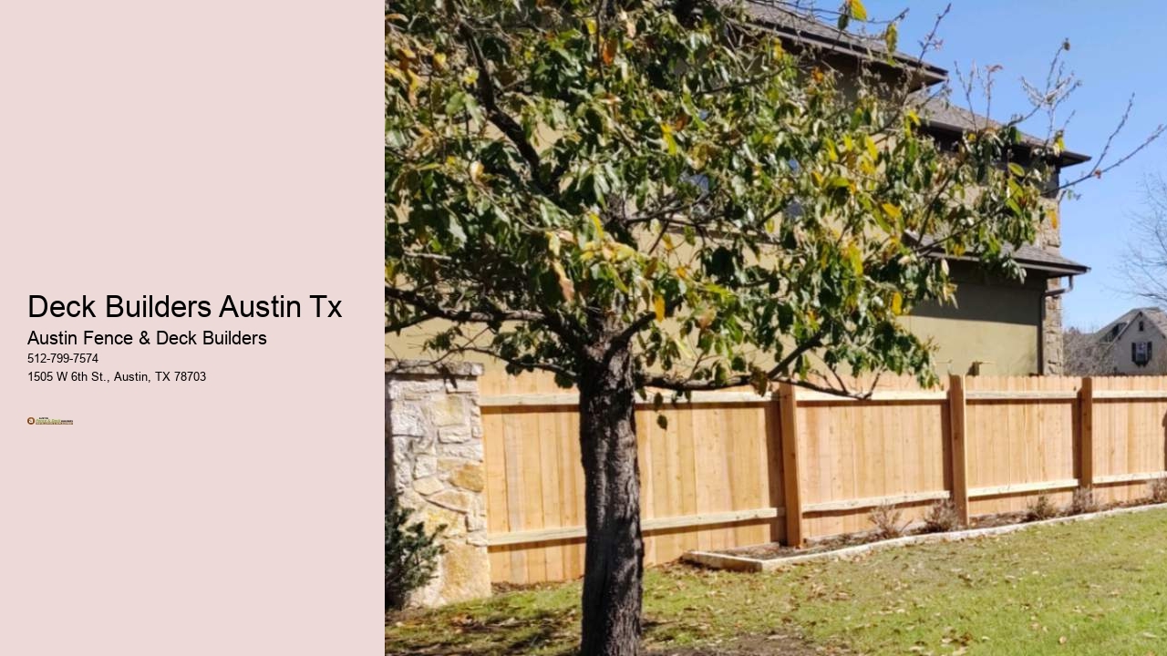 Deck Builders Austin Tx