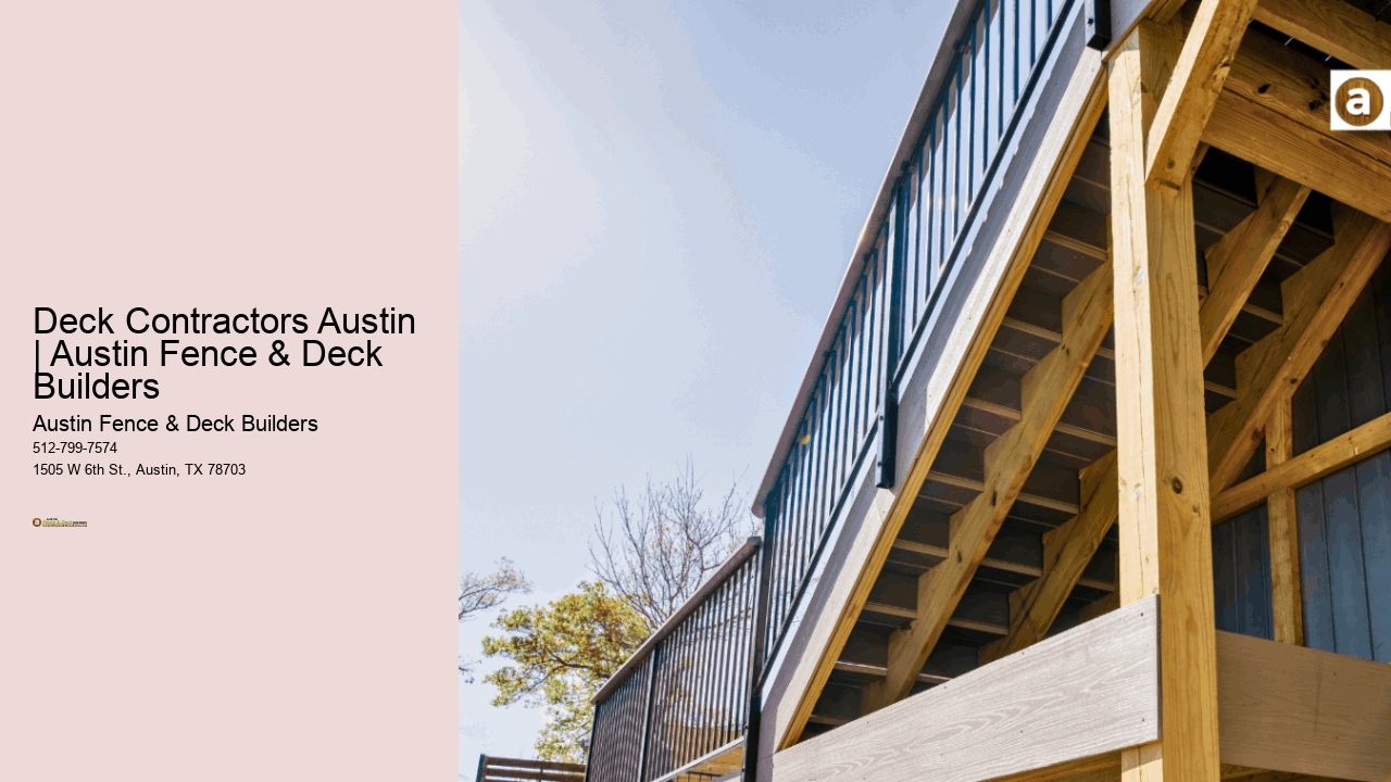 Deck Contractors Austin | Austin Fence & Deck Builders