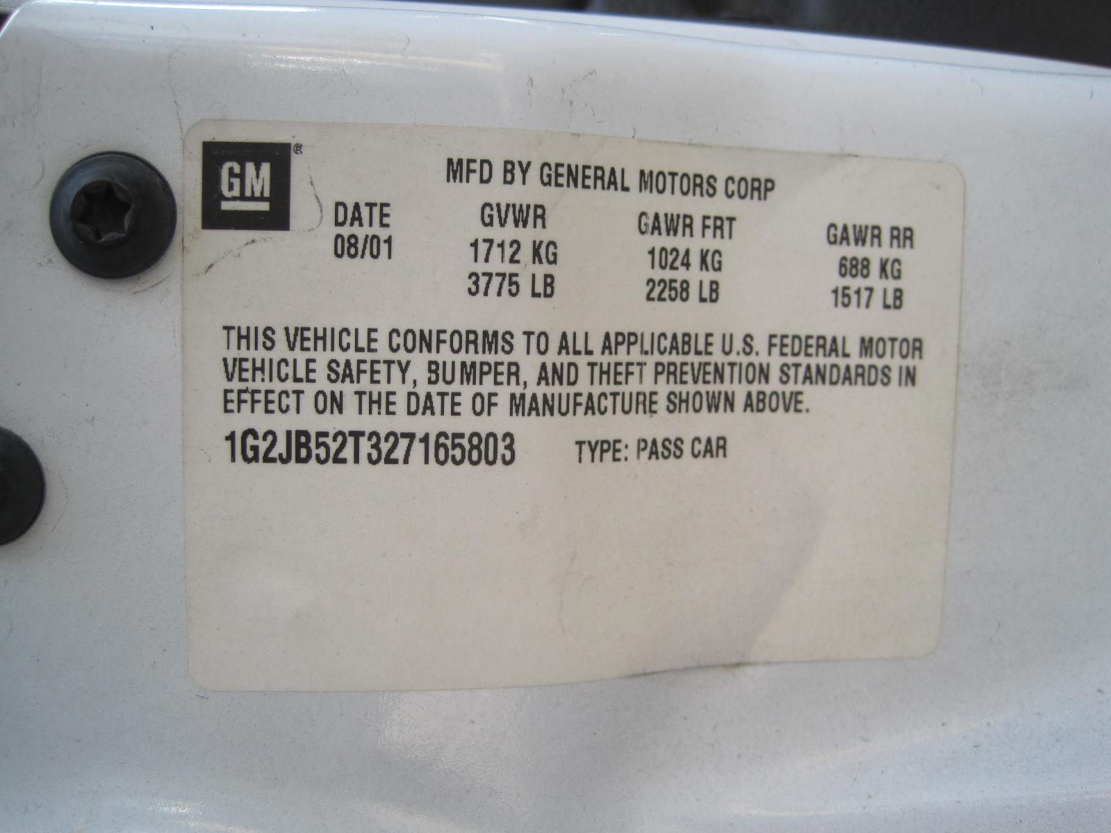 2002 Pontiac Sunfire SE parts | AutoGator - Sacramento, CA