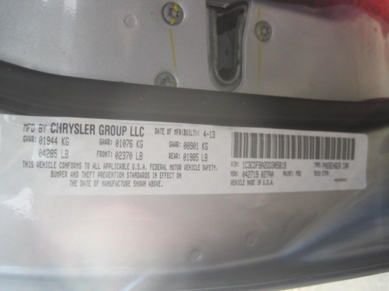 2013 Dodge Dart SXT Used Auto Parts for Sale Auto Gator