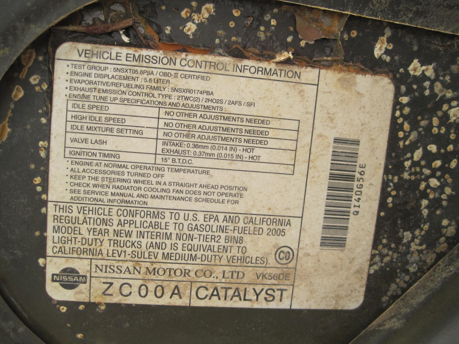 2005 Nissan Armada SE parts AutoGator Sacramento, CA