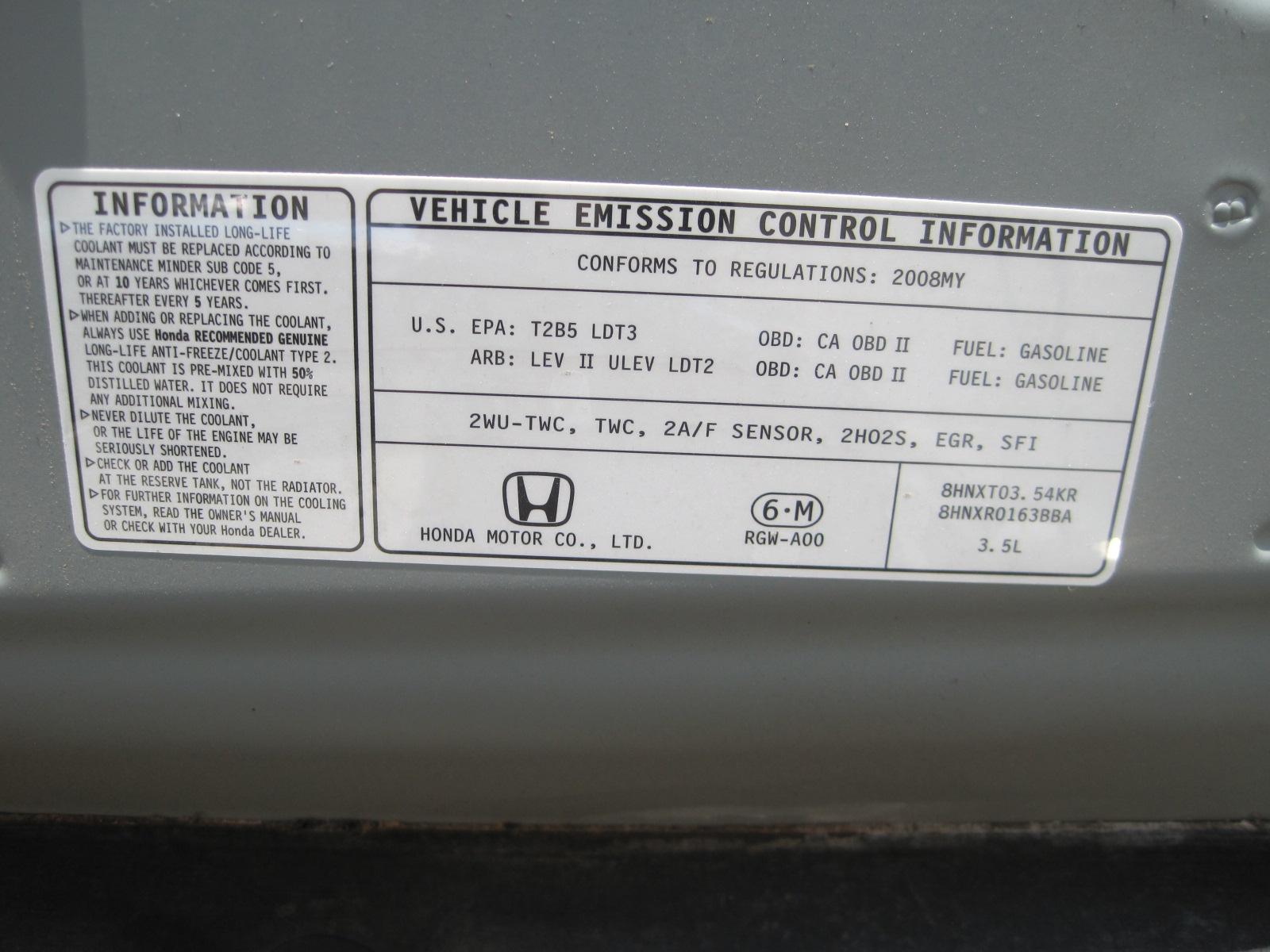 2008 Honda Odyssey Touring parts | AutoGator - Sacramento, CA