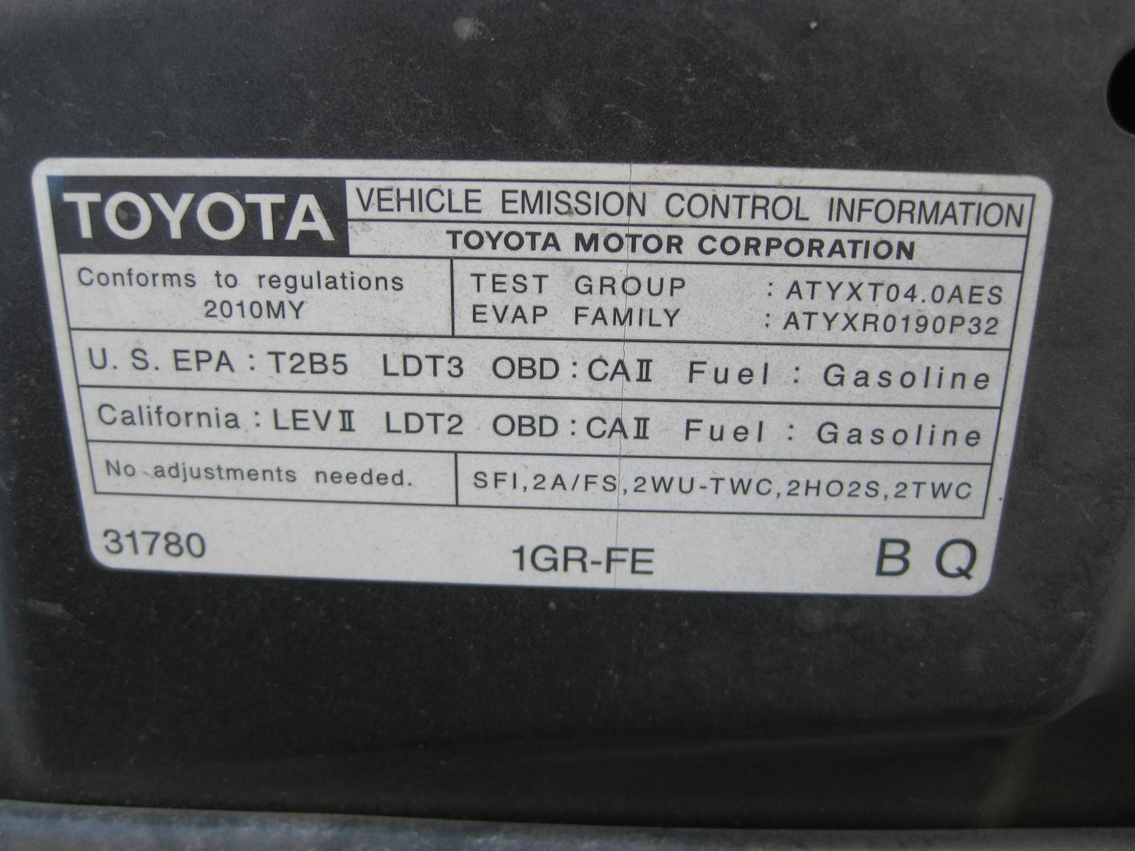 Label Diagram Engine 4runner Sr5 All Wiring Diagrams For Toy