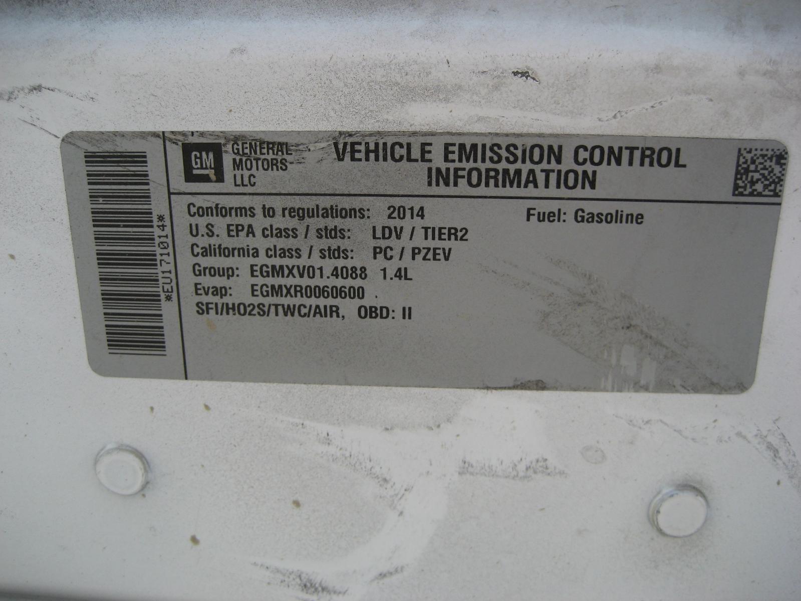 2014 Chevrolet Volt Premium w/NAV and Low Emission parts | AutoGator