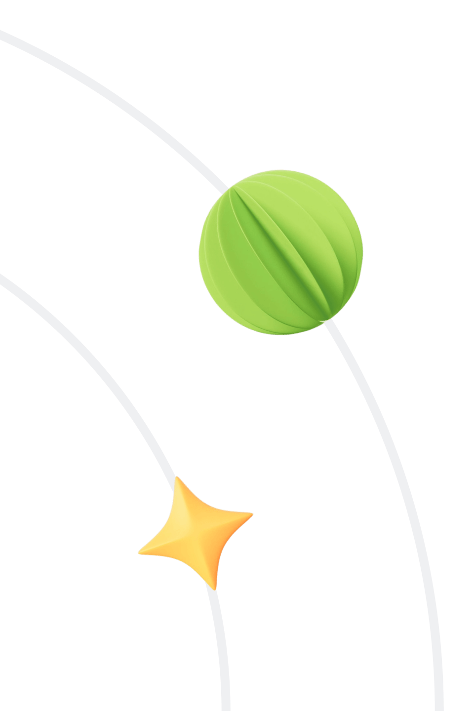 Colorful abstract sphere