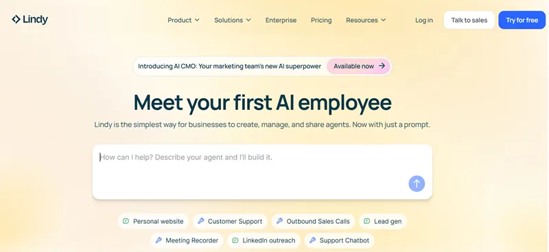 Lindy AI email assistant