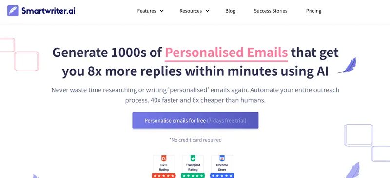 SmartWriter AI email assistant