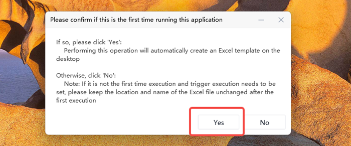 Confirming automated Excel template creation for storing data when scraping prices from websites.
