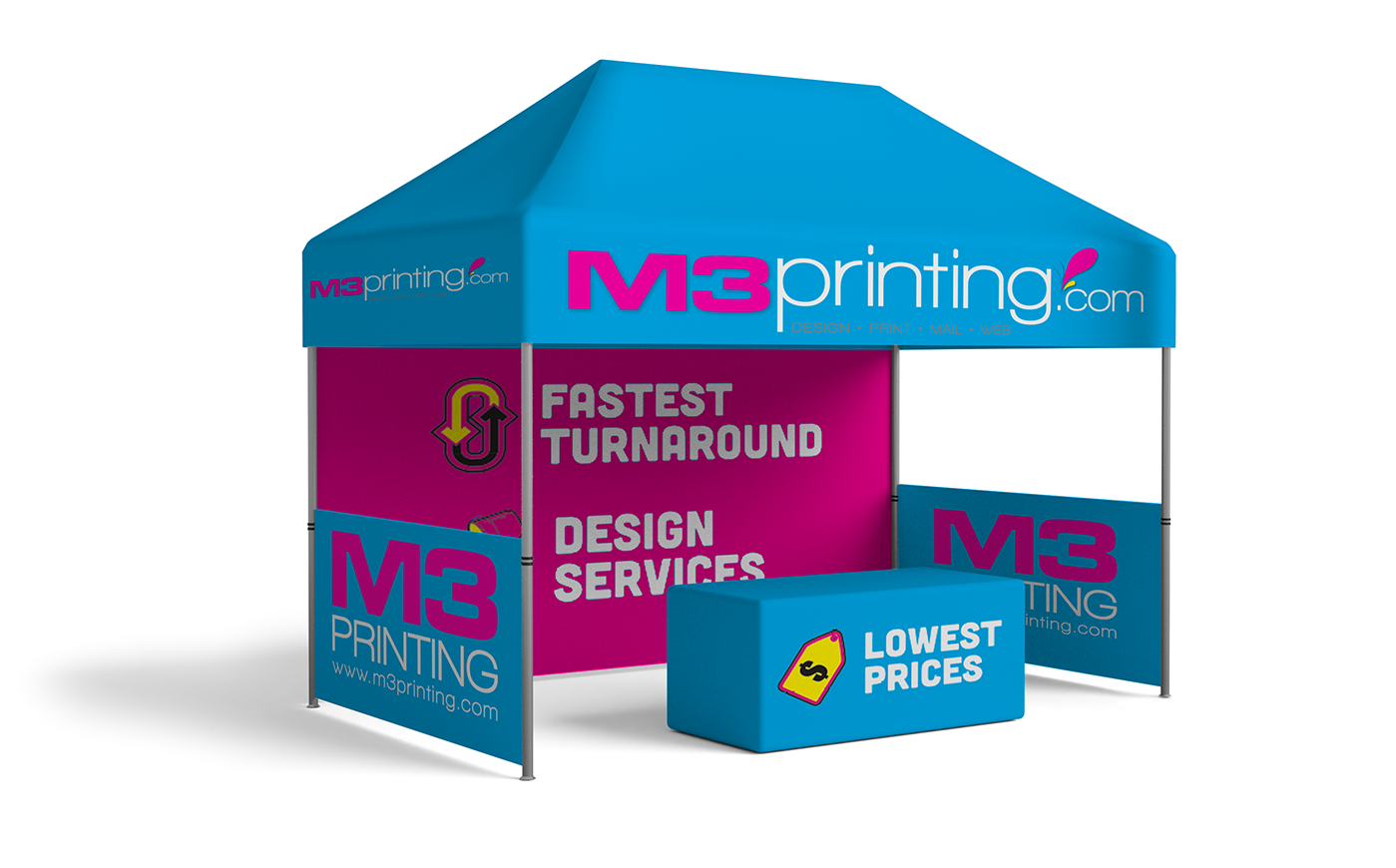 10x10 Canopy Tent | M3 Printing | M3 Printing