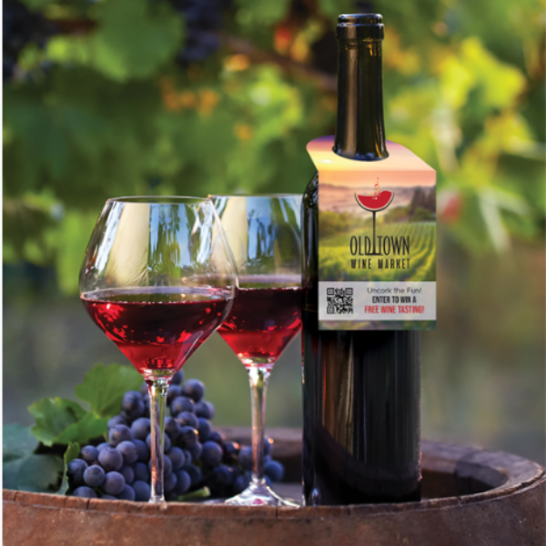 Full Color Bottle Tags