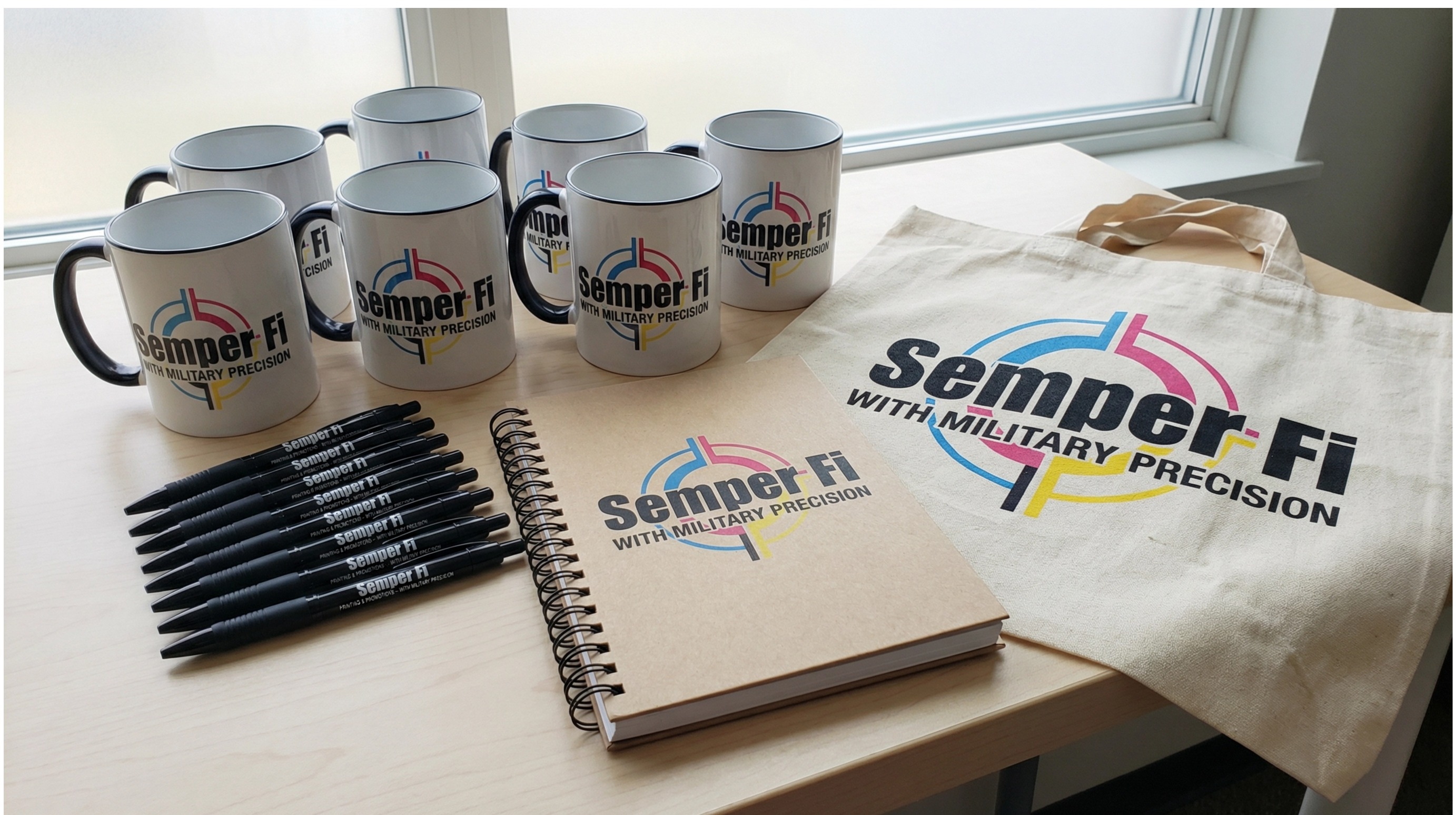 Promotional products from Semper Fi Printing and Promotions