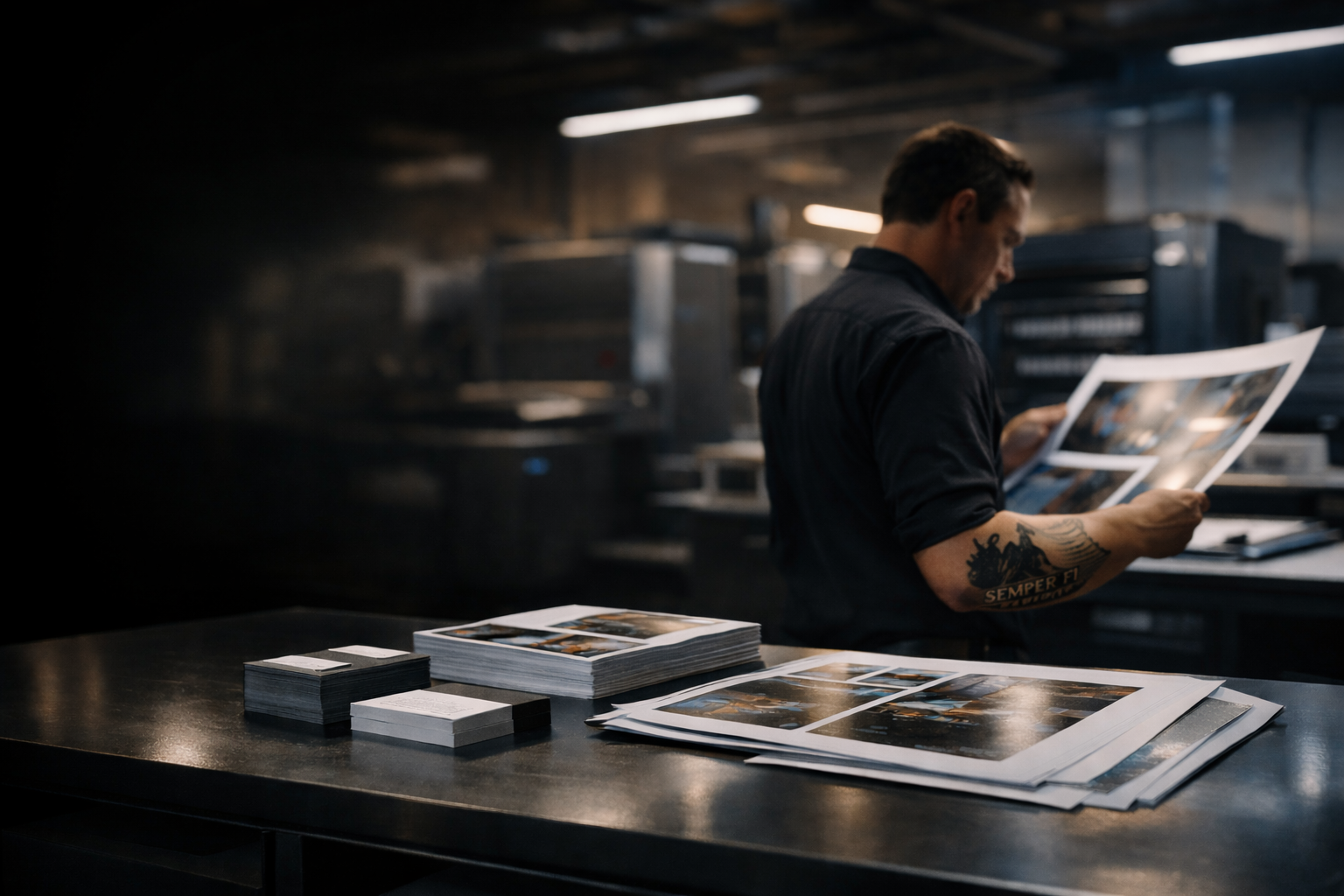 Print professional at Semper Fi Printing