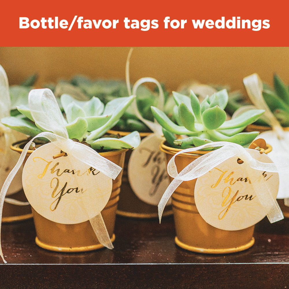 wedding announcement favors
