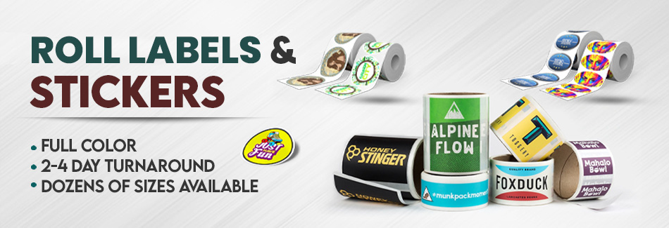Custom Stickers & Roll Labels