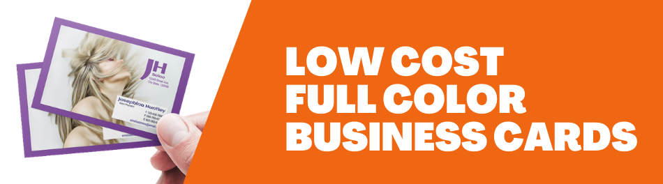 Low Cost Full Color Business Cards