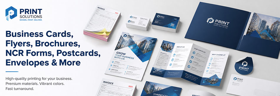 Ncr, Business cards, Flyers