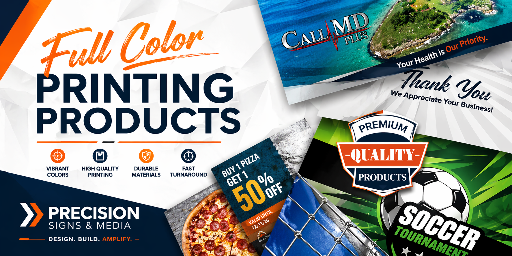 Precision Banner for website