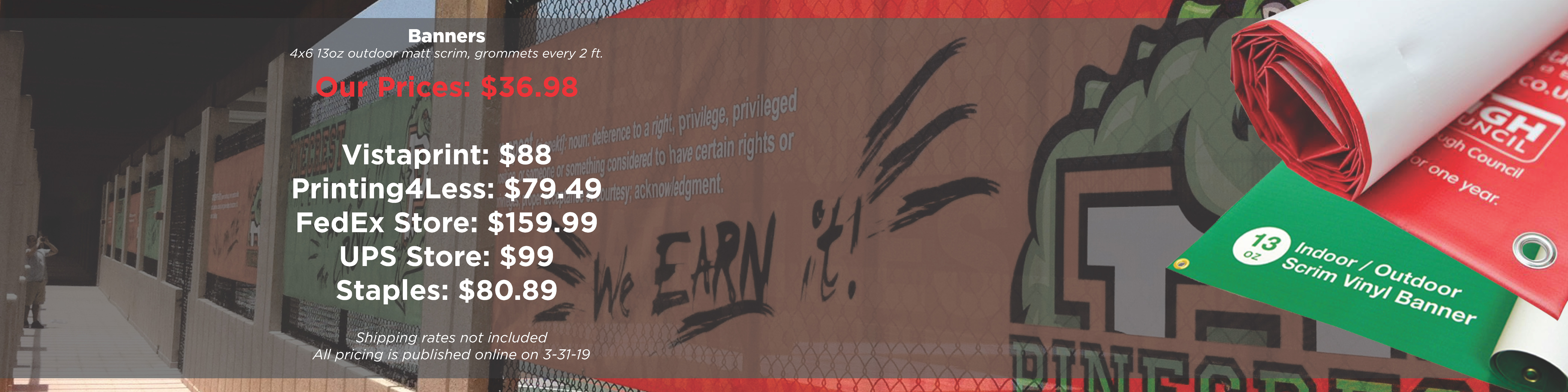 Banner Price Compare