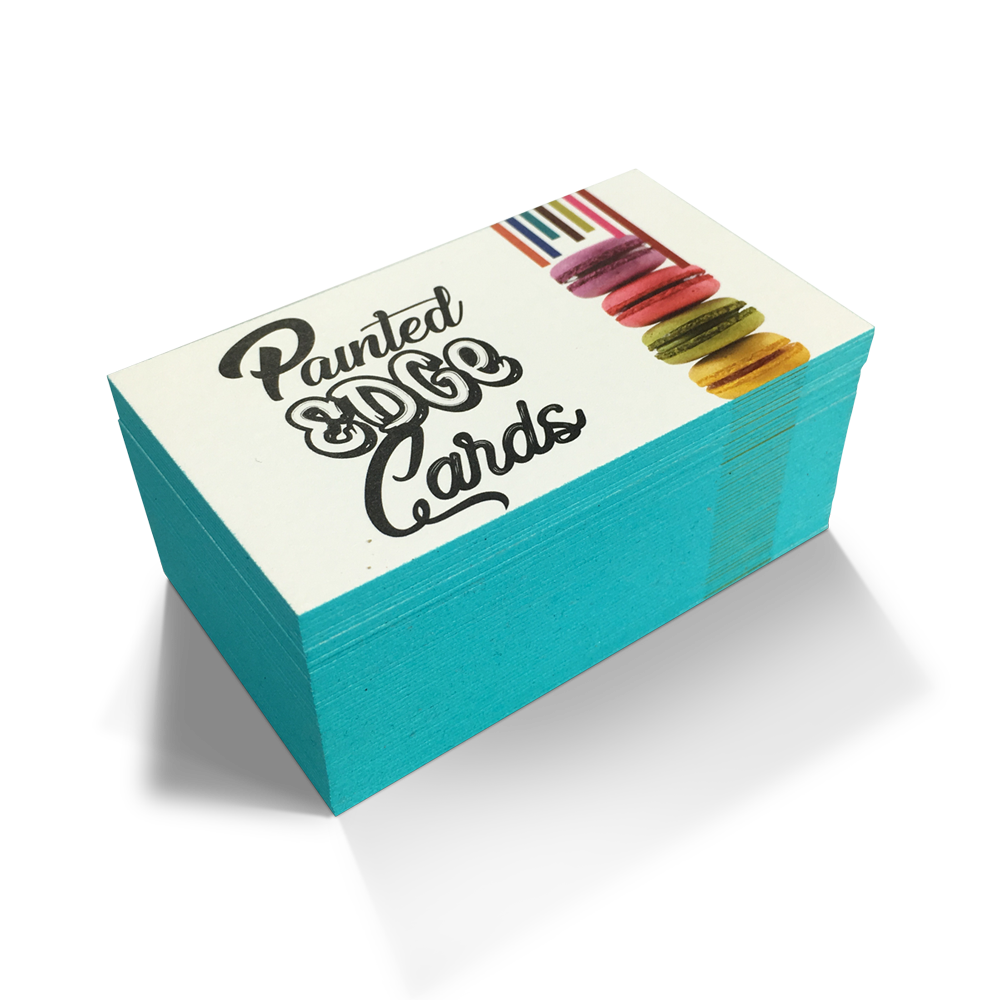 Painted Edge Cards