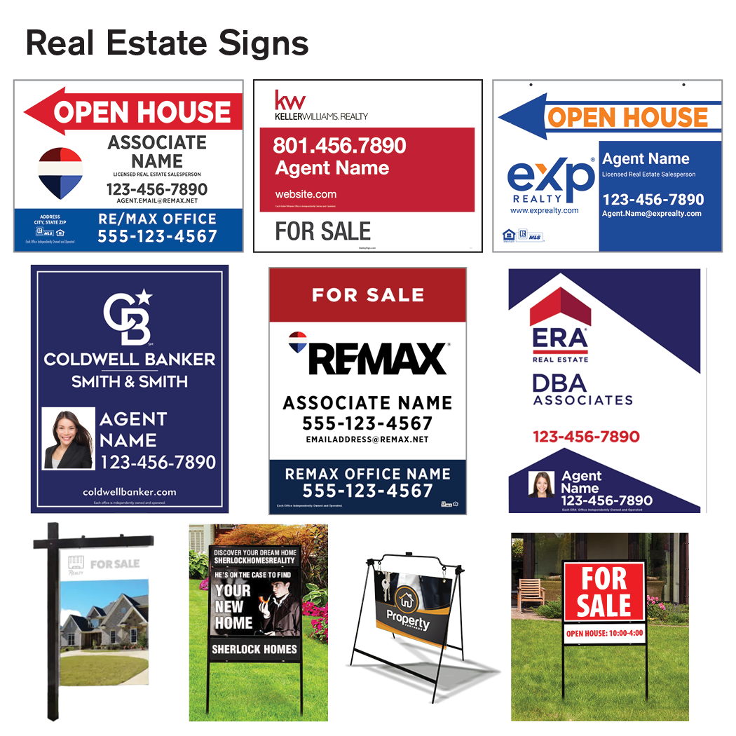 Real Estate Signs