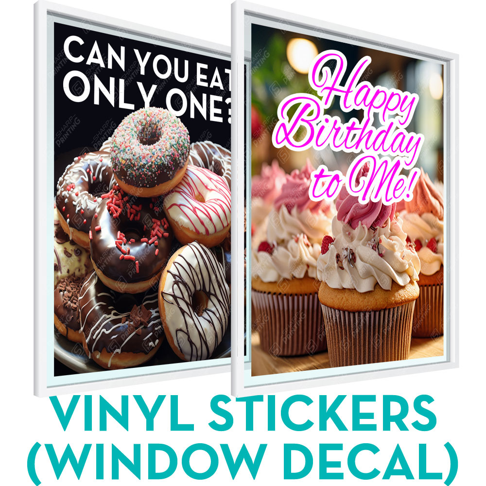 Vinyl Stickers (Window Decal)
